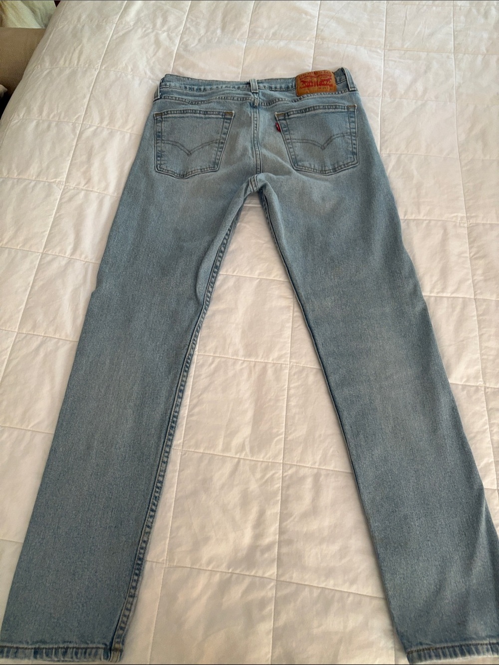 Levi's 510 Light Wash women’s Straight Jeans Sz 29/30